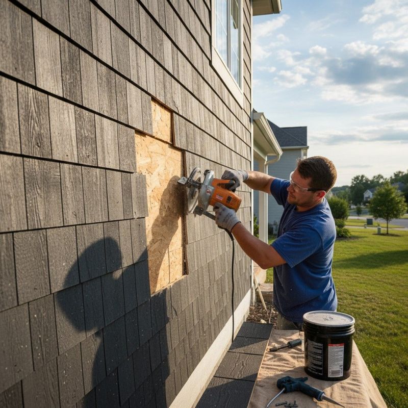 Wood Siding Repair Service