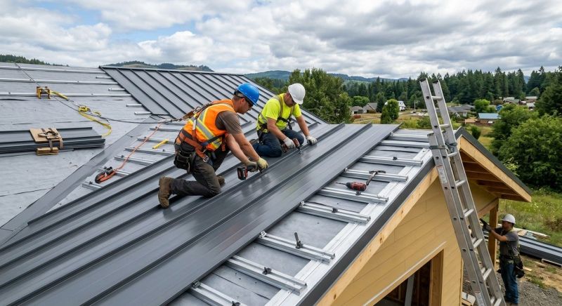 Steel Roof Installation in Fredericksburg, VA