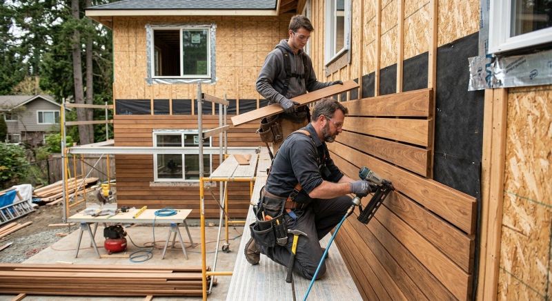 Hardwood Siding Installation in Fairfield County, CT