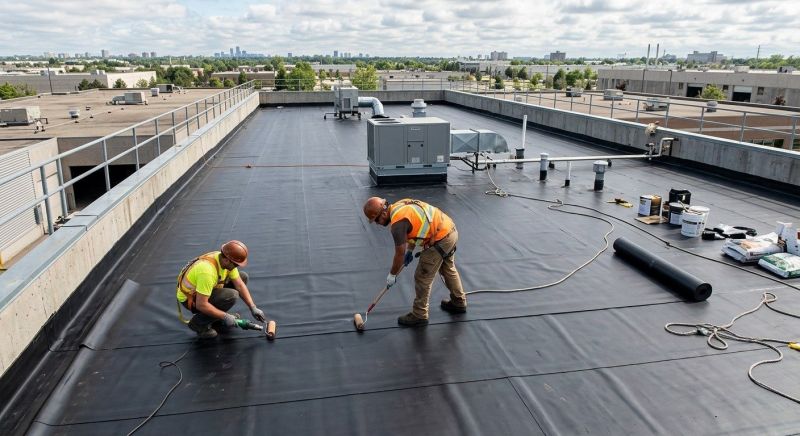 Rubber Roof Installation in Naperville, IL